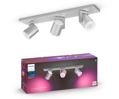 Inteligentna lampa Philips Hue White and color ambiance Kinkiet Argenta (alum.)